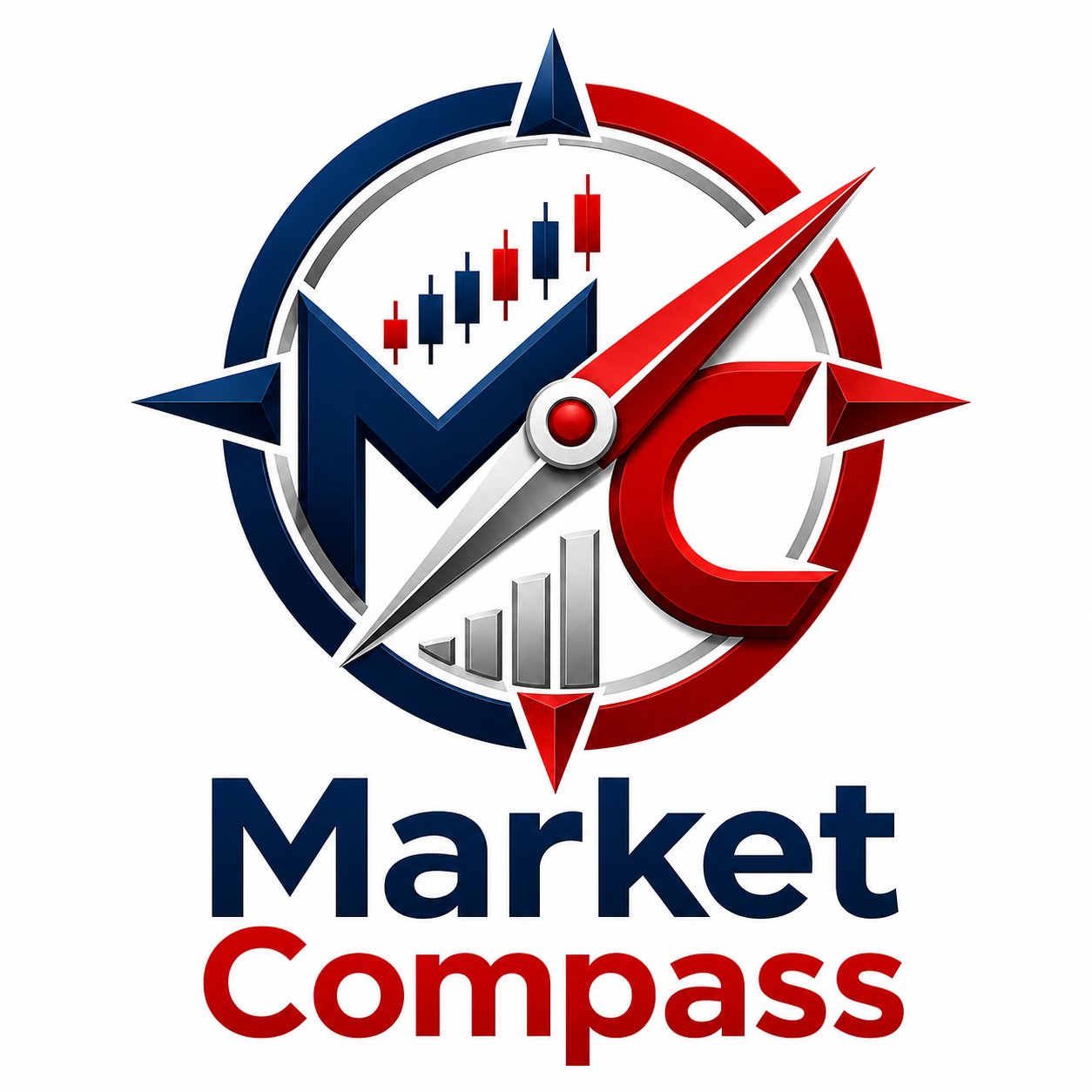 Market Compass stacked logo